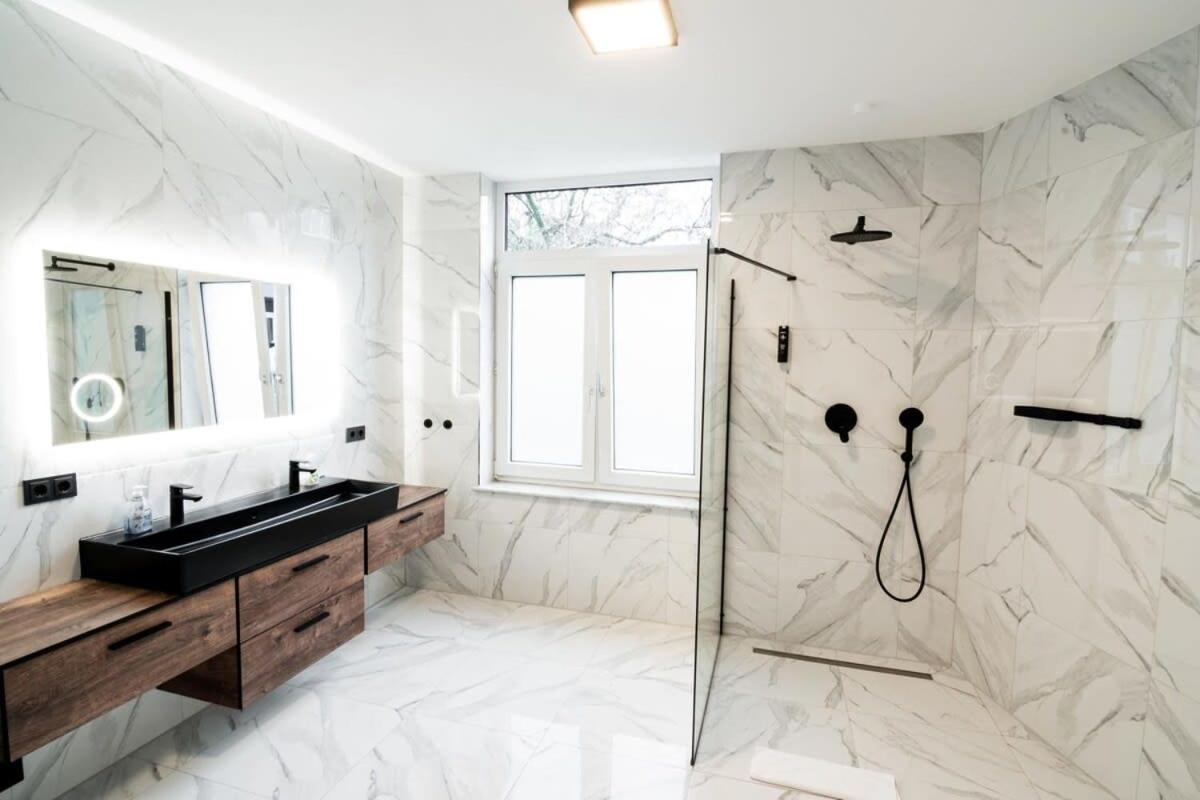 Hamburg Gem For 12 Apartment Luaran gambar